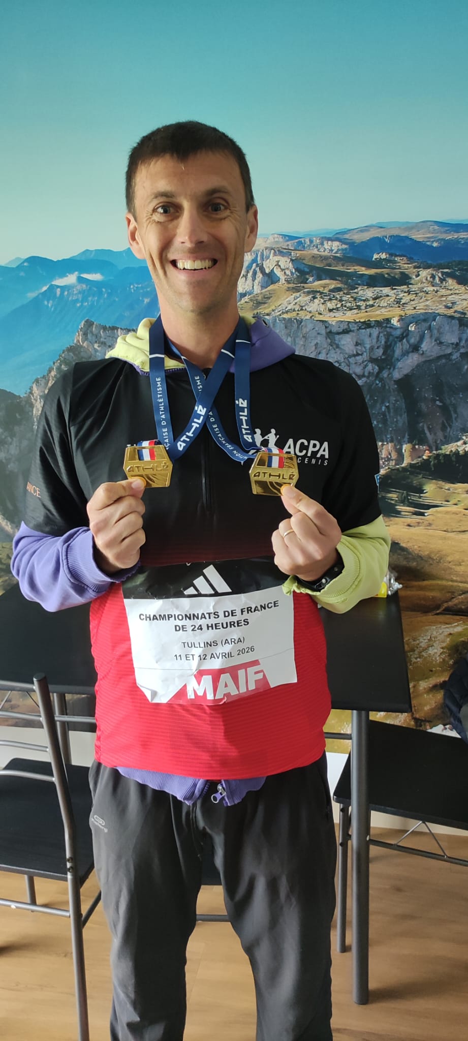 You are currently viewing Gwénaël Helleux, champion de France des 24h route : un exploit majuscule à Tullins